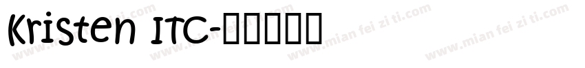 Kristen ITC字体转换